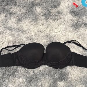 Victoria's Secret Black Strapless Bra